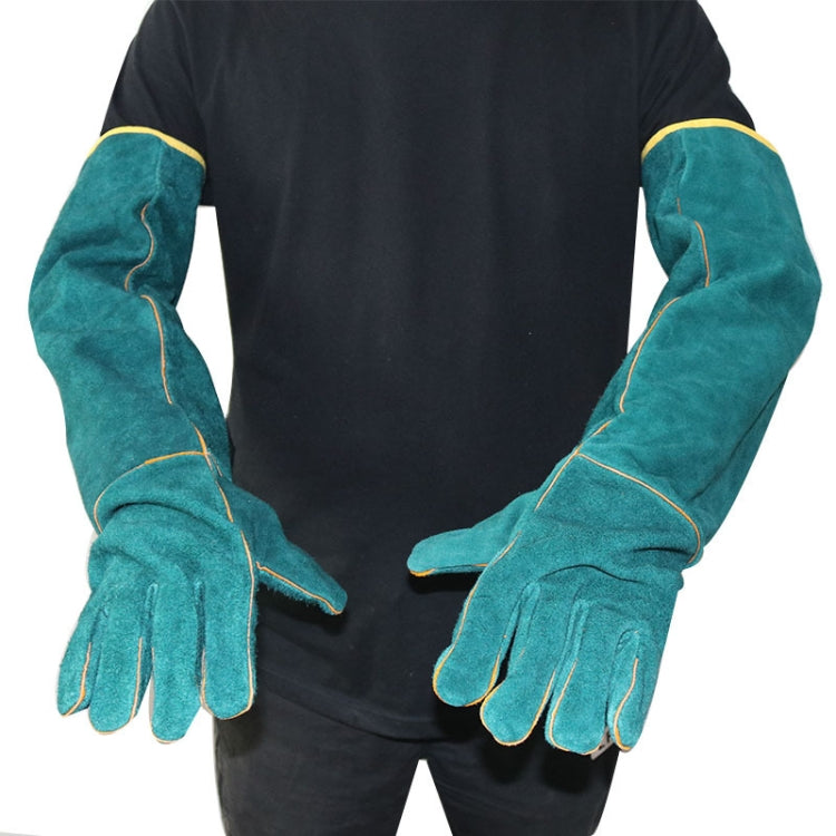 Reptile Anti-Bite Gloves 62cm Length Pet Protective Gloves