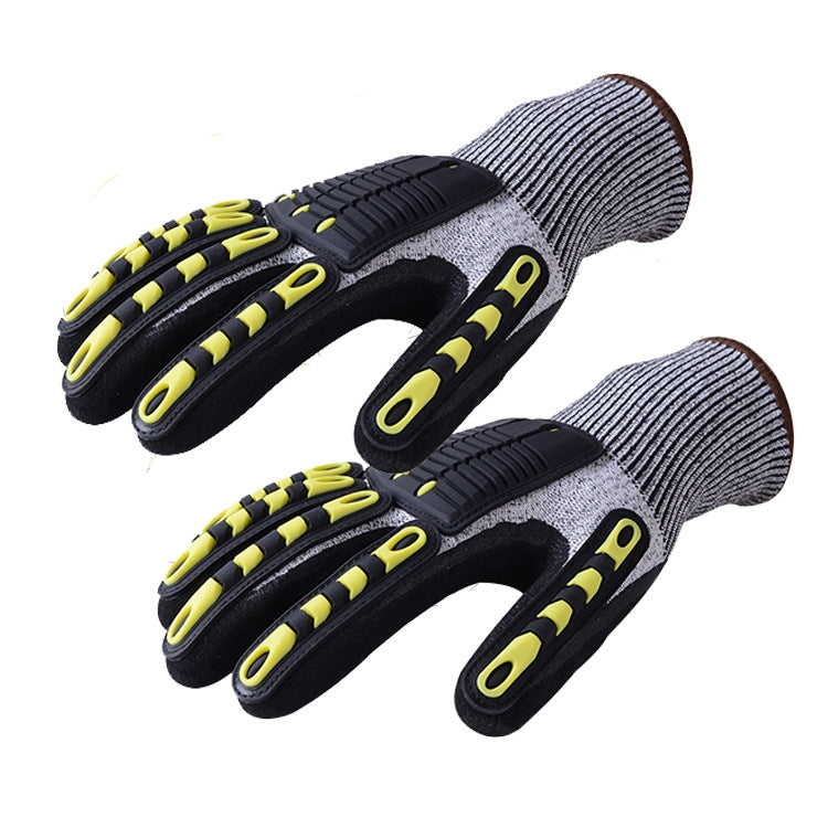 Outdoor Cycling TPR Cut-proof Wear-Resistant Gloves, S, M, L, XL