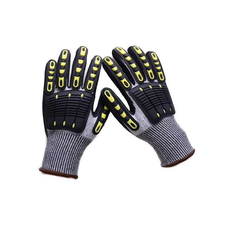 Outdoor Cycling TPR Cut-proof Wear-Resistant Gloves, S, M, L, XL