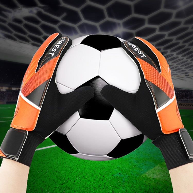 Children Football Goalkeeper Glove Latex Anti-Collision Goalkeeper Gloves, 5, 6, 7