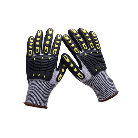 Outdoor Cycling TPR Cut-proof Wear-Resistant Gloves, S, M, L, XL