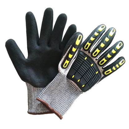 Outdoor Cycling TPR Cut-proof Wear-Resistant Gloves, S, M, L, XL