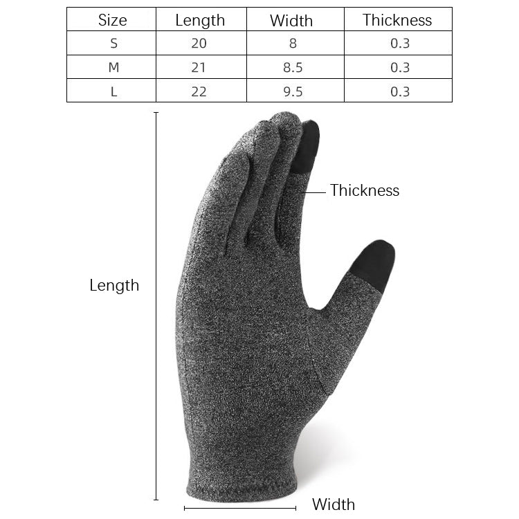 Sports Fitness Training Joint Protection Warm Gloves, S, M, L