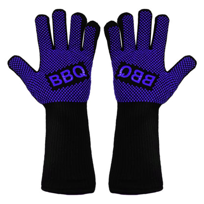 1 Pair High Temperature Resistant Silicone BBQ Gloves  Anti-Scalding Gloves, BBQ Red, BBQ Black, BBQ Blue, Big Flame Red, Big  Flame Black, Big Flame Blue, Flame Dots Red, Flame Dots  Black, Flame Dots  Blue, BBQ Flame Red, BBQ Flame Black�������������...
