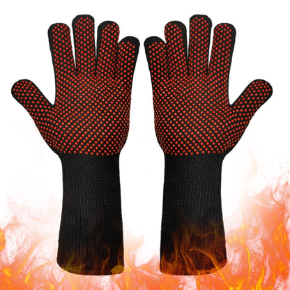 1 Pair High Temperature Resistant Silicone BBQ Gloves  Anti-Scalding Gloves, BBQ Red, BBQ Black, BBQ Blue, Big Flame Red, Big  Flame Black, Big Flame Blue, Flame Dots Red, Flame Dots  Black, Flame Dots  Blue, BBQ Flame Red, BBQ Flame Black�������������...