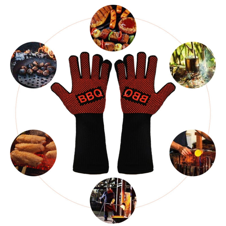 1 Pair High Temperature Resistant Silicone BBQ Gloves  Anti-Scalding Gloves, BBQ Red, BBQ Black, BBQ Blue, Big Flame Red, Big  Flame Black, Big Flame Blue, Flame Dots Red, Flame Dots  Black, Flame Dots  Blue, BBQ Flame Red, BBQ Flame Black�������������...