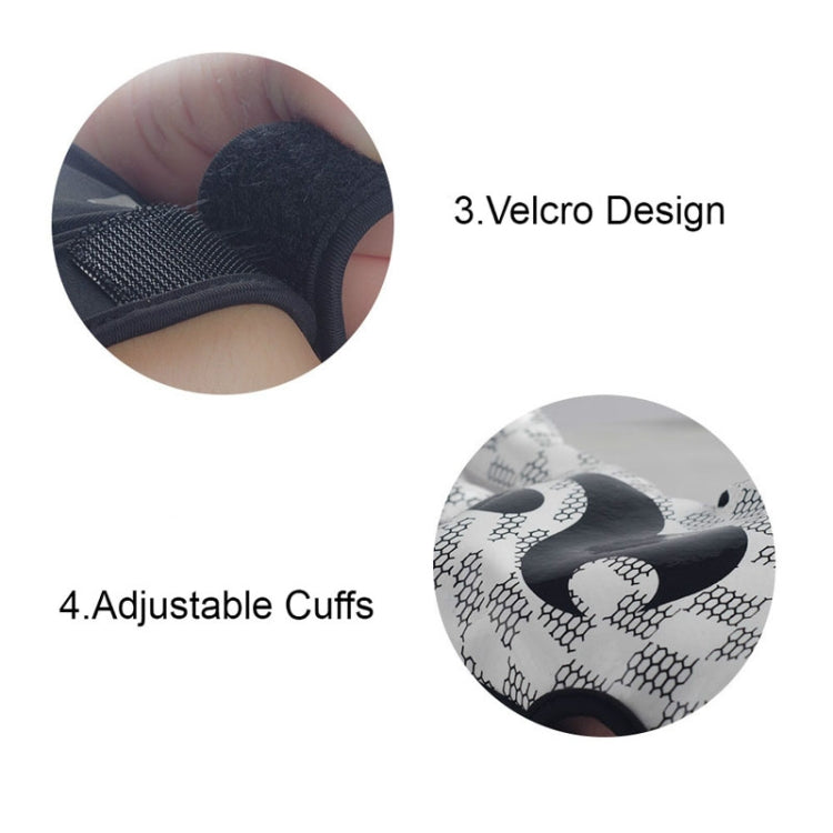 BOODUN C281071G Baseball Rugby Gloves Fitness Sports Anti-Slip Outdoor Hiking Gloves, C281071G White S, C281071G White M, C281071G White L, C281071G Red S, C281071G Red M, C281071G Red L