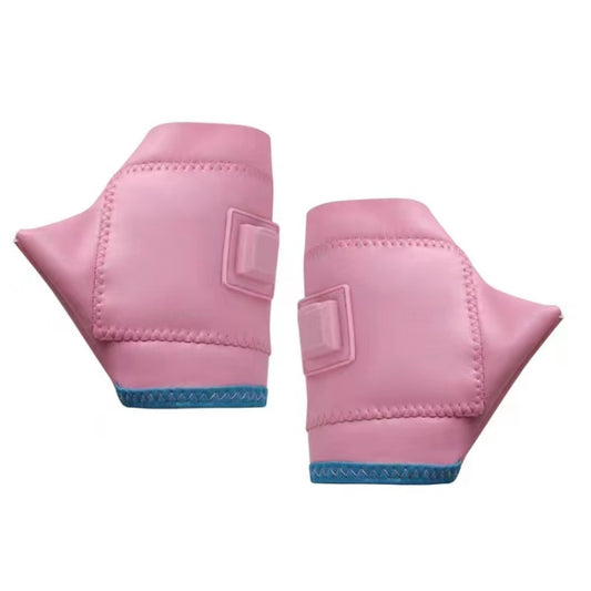1 Pair Adjustable Temperature Rechargeable Intelligent Electric Heating Gloves Half Finger Gloves, S, M, L