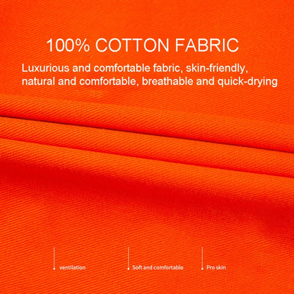 Pure Cotton Long-sleeved Reflective Clothes Overalls Work Clothes