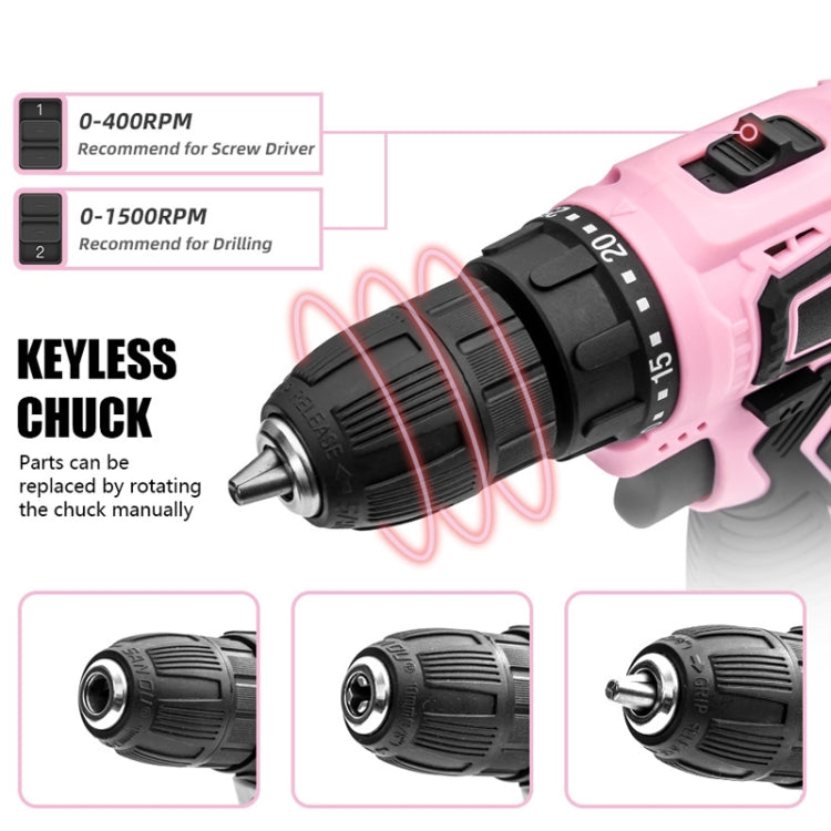 HILDA 12V Cordless Impact Drill Electrical Screwdriver, EU Plug, US Plug, UK Plug