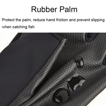 Fishing Fingerless Non-Slip Gloves Waterproof Wear-Resistant Lure Fishing Equipment
