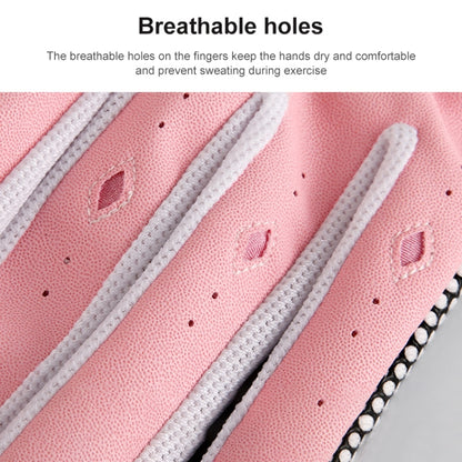 PGM One Pair Golf Non-Slip PU Leather Gloves for Women (Color:Yellow Size:21), 17, 18, 19, 20, 21